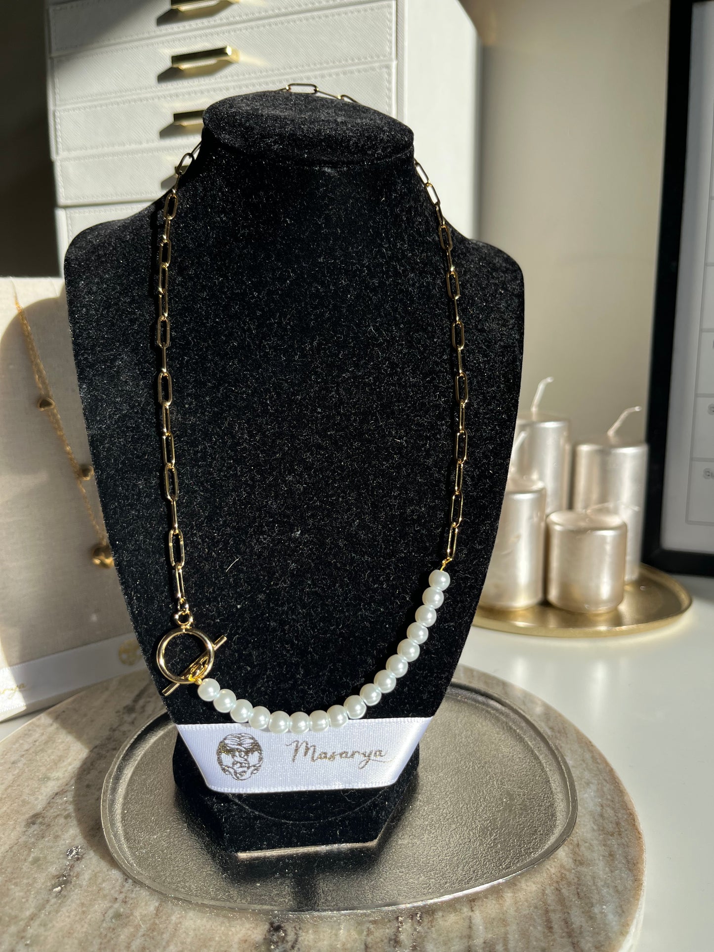 SUZANNE - COLLIER À PERLES