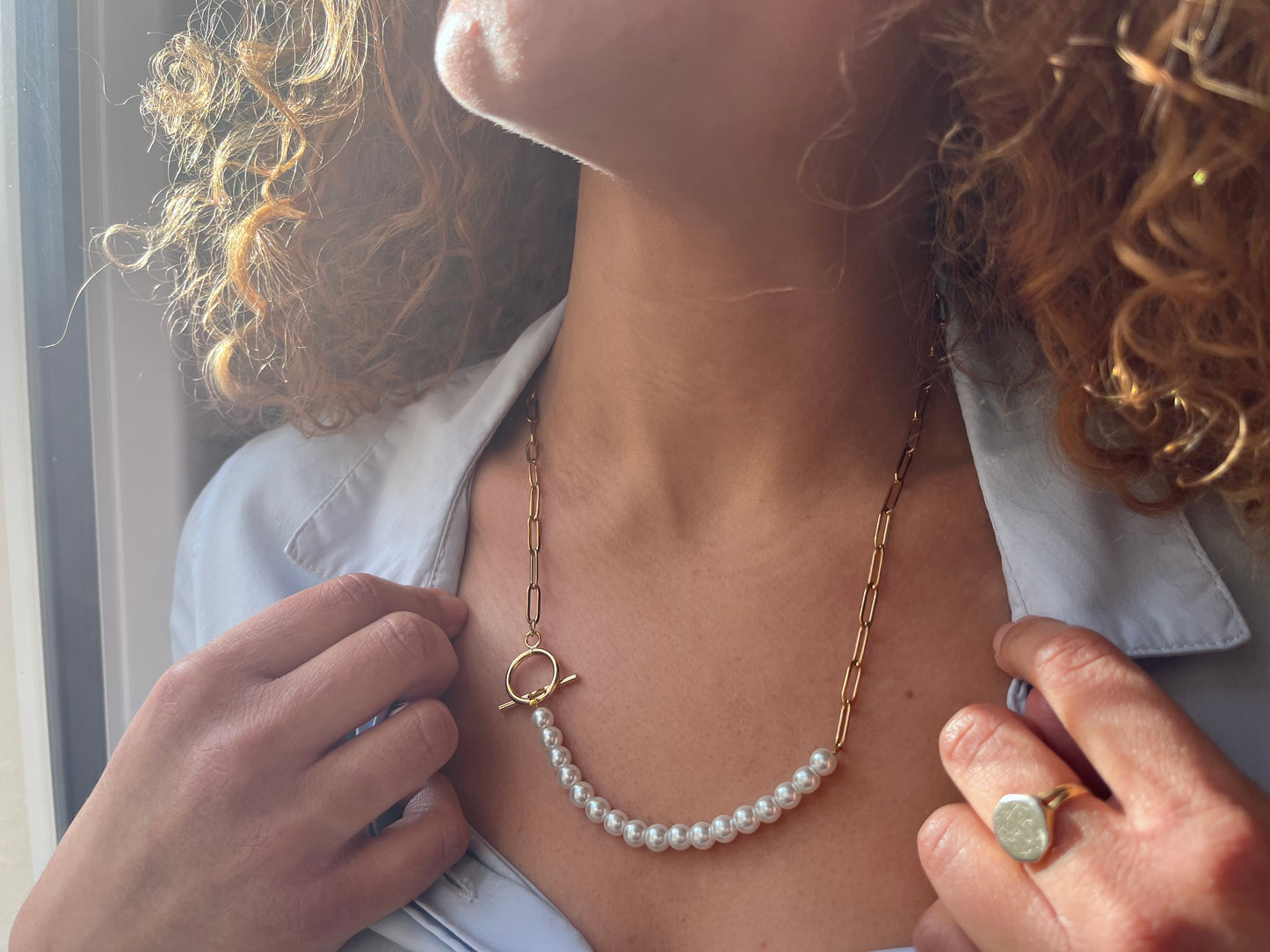 SUZANNE - COLLIER À PERLES